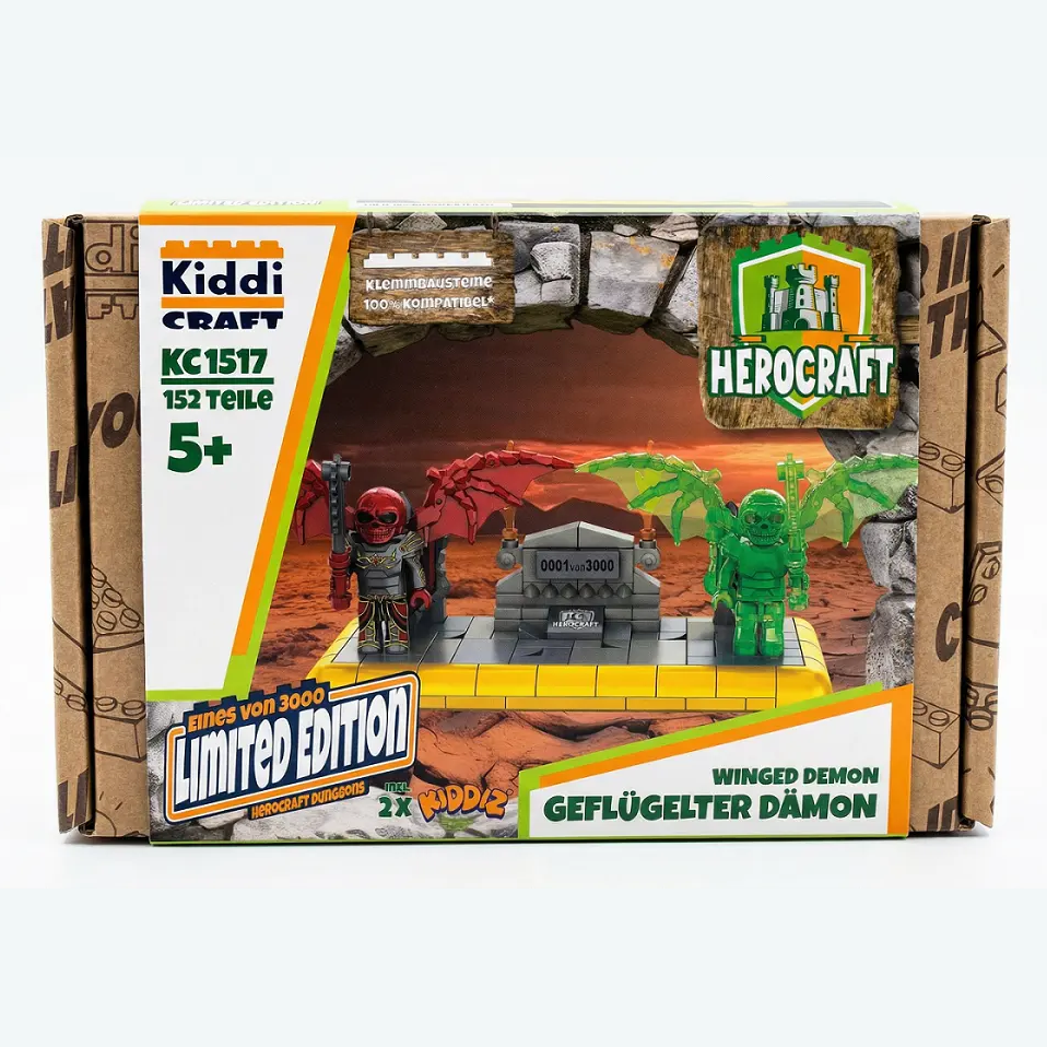 Kiddicraft - Limited Edition: Dungeon geflügelter Dämon