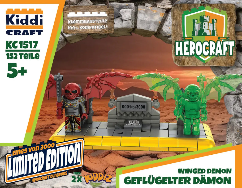 Kiddicraft - Limited Edition: Dungeon geflügelter Dämon