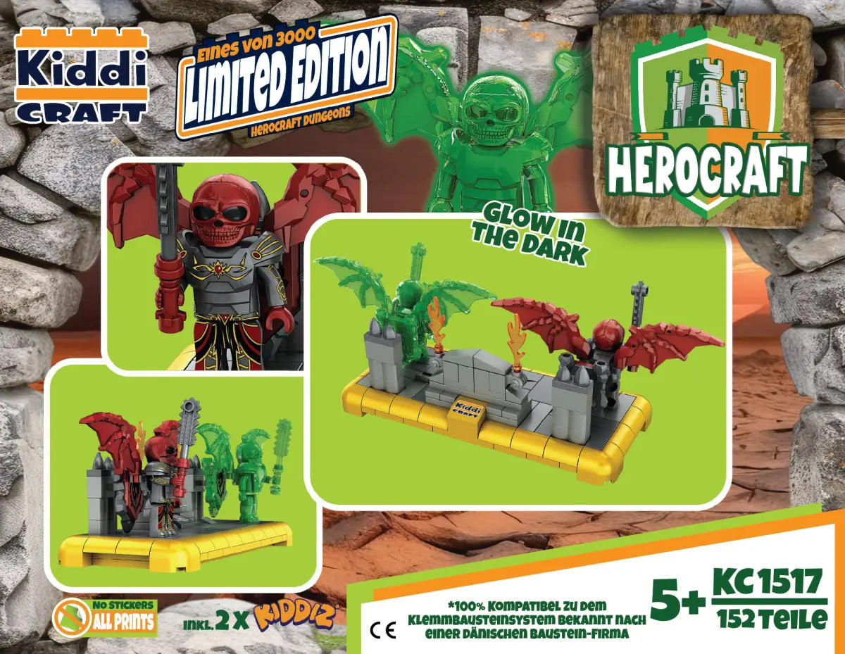 Kiddicraft - Limited Edition: Dungeon geflügelter Dämon