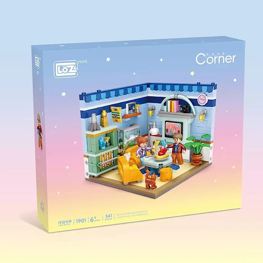 LOZ - Corner Wohnzimmer (Mini Bausteine)