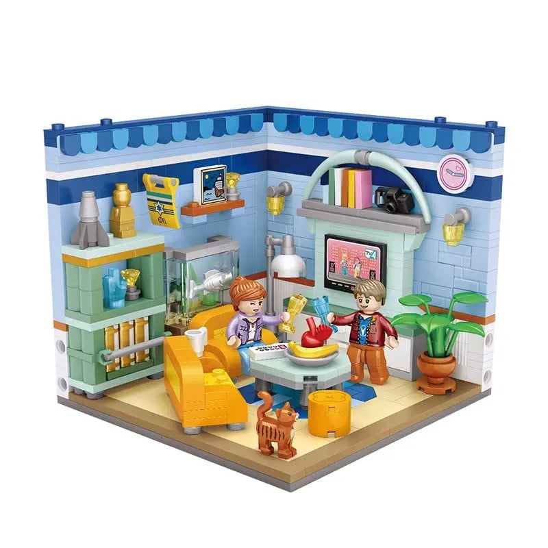 LOZ - Corner Wohnzimmer (Mini Bausteine)
