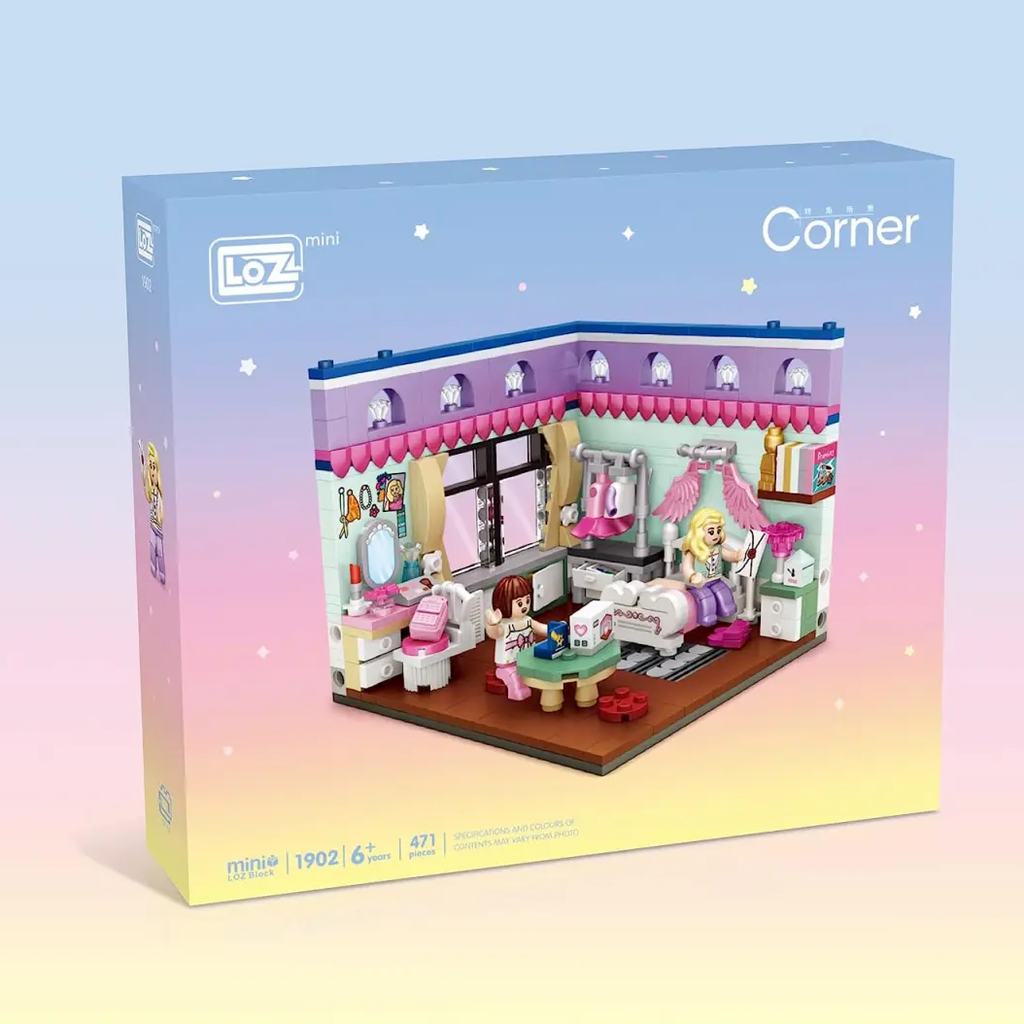 LOZ - Corner Schlafzimmer (Mini Bausteine)