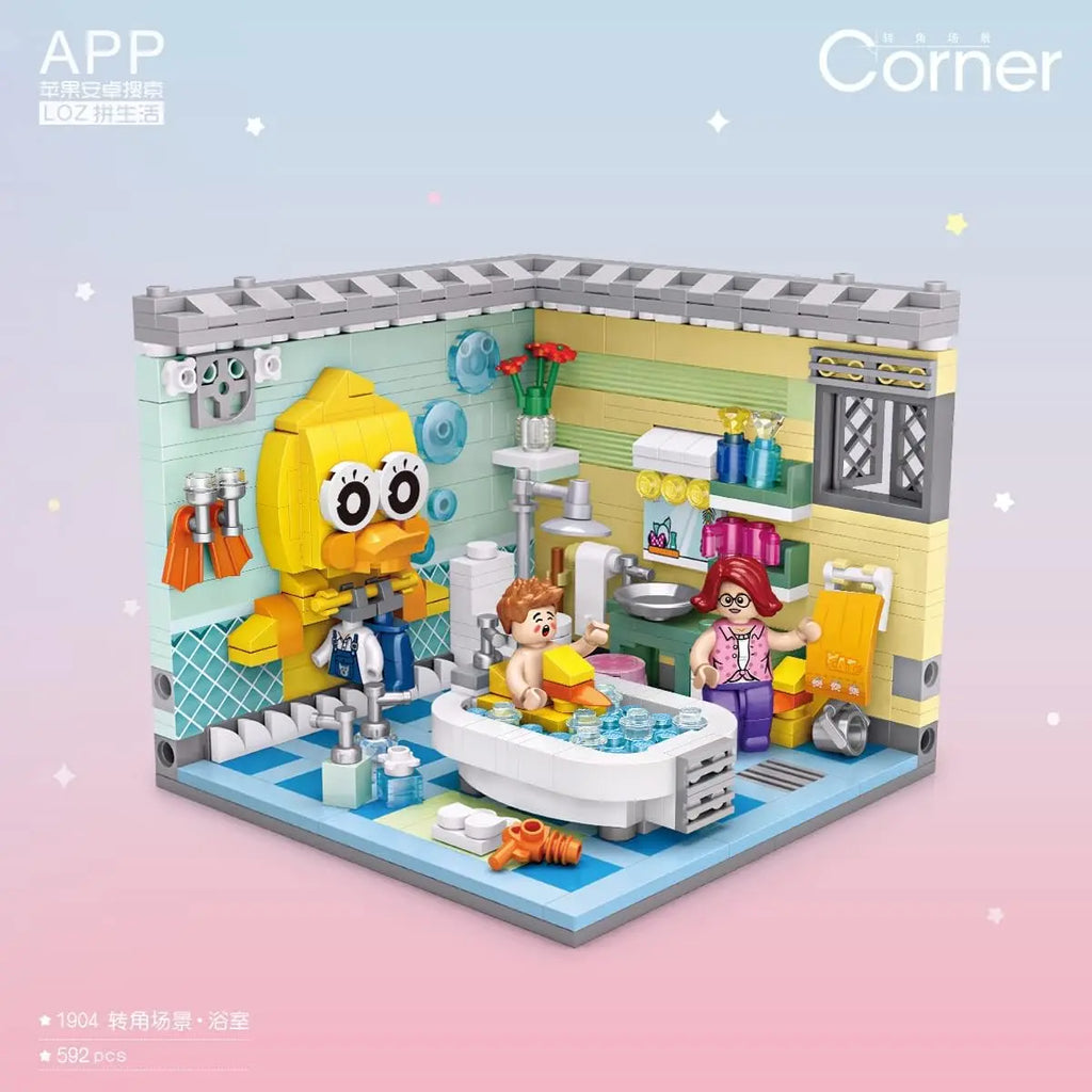 LOZ - Corner Badezimmer (Mini Bausteine)