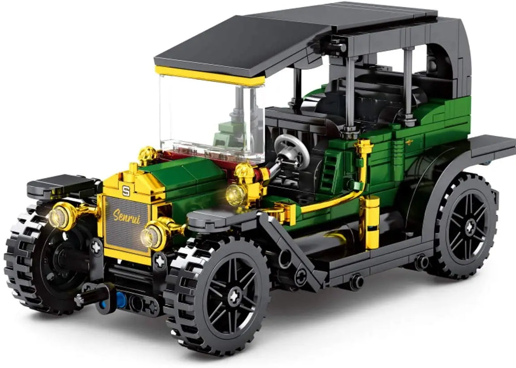 Sembo - Classic Car Oldtimer grün mit Pull Back-Funktion