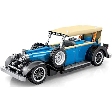 Sembo - Blauer Oldtimer mit Pull Back-Funktion